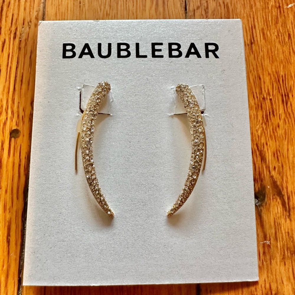 BaubleBar Crystal Crawler Earrings